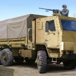 Brand new 🔔 US M1083 MTV (Medium Tactical Vehicle) Cargo Truck with Armored Cab 1/35 Trumpeter 🛒