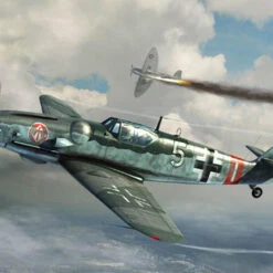 Coupon ✔️ Messerschmitt Bf 109G-6 German Fighter Late Variant 1/32 Trumpeter 🔥