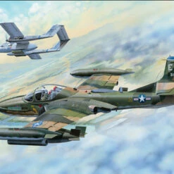 Best Pirce 👍 US A-37B Dragonfly Light Attack Aircraft 1/48 Trumpeter ❤️