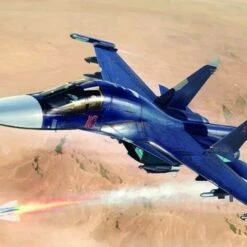 Flash Sale 🎉 Russian Su-34 Fullback Fighter/Bomber 1/72 Trumpeter 🧨