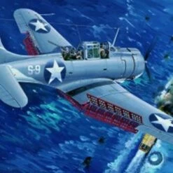Cheapest 👍 US Navy SBD-3 Dauntless Midway Clear Edition 1/32 Trumpeter ✔️