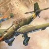 Outlet ✨ Junkers Ju 87B-2 Stuka German Dive Bomber 1/24 Trumpeter 🌟