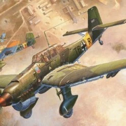 Outlet ✨ Junkers Ju 87B-2 Stuka German Dive Bomber 1/24 Trumpeter 🌟