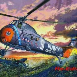 Discount 🌟 H-34 US Navy Rescue Helicopter 1/48 Trumpeter 🔥