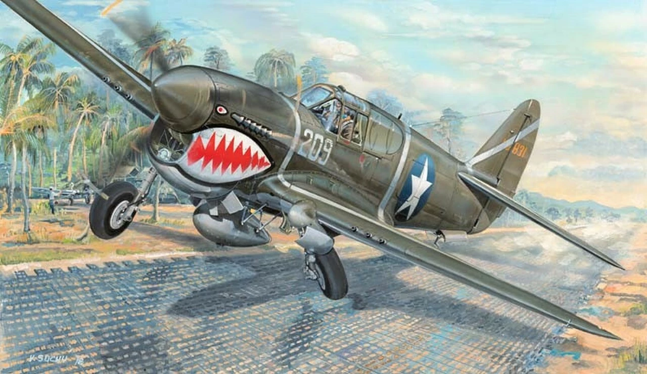 Promo π P-40F Warhawk 1/32 Trumpeter π 1 Promo π P-40F Warhawk 1/32 Trumpeter π