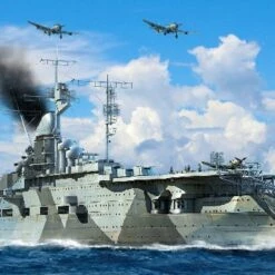 Best Sale 🌟 German Navy Aircraft Carrier DKM Graf Zeppelin 1/700 Trumpeter ✨