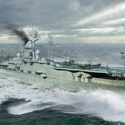 Wholesale 👍 German Navy Aircraft Carrier DKM Peter Strasser 1/700 Trumpeter 🤩