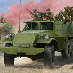 Top 10 👏 Soviet BTR152V1 Armored Personnel Carrier 1/35 Trumpeter ⭐