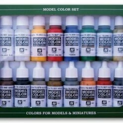 Hot Sale 😍 17ml Bottles Napoleonic French & British 1789-1815 Model Color Paint Set (16 Colors) Vallejo Paints 🌟