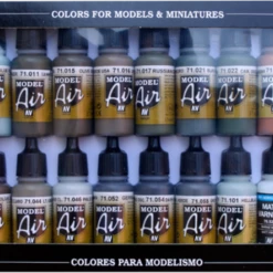 Cheapest 👏 RLM Model Air Paint Set (16 Colors) Vallejo Paint 🌟