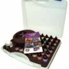 Discount 🌟 Basic Game Air Paint Set in Plastic Storage Case (28 Colors, Thinner, Cleaner & Airbrush w/Hose) Vallejo Paint 🔔
