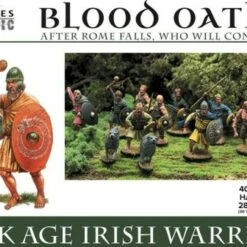Buy ✔️ Blood Oaths Dark Age Irish Warriors w/Weapons (40) 28mm Wargames Atlantic 🎁