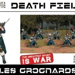Cheapest 👍 Death Fields Les Grognards w/Weapons (24) 28mm Wargames Atlantic 🔥