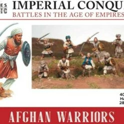 Outlet 😍 Imperial Conquests Afgan Warriors w/Weapons (40) 28mm Wargames Atlantic 🤩