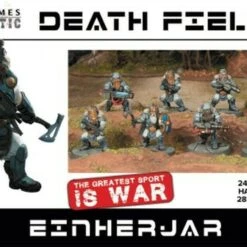 Promo 👏 Death Fields Einherjar w/Weapons (24) 28mm Wargames Atlantic 👍