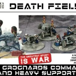 Buy 💯 Death Fields Les Grognards Command & Heavy Support w/Weapons (12) & Heavy Guns (6) 28mm Wargames Atlantic 👏