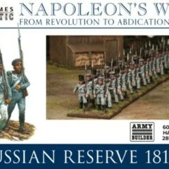 Discount 🎁 Napoleon's Wars Revolution to Abdication Prussian Reserve Infantry 1813-1815 (60) 28mm Wargames Atlantic ⭐