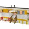 Cheap 🔔 Built-N-Ready Sunny Days Trailer LED Lighted N Scale Woodland Scenics 👍