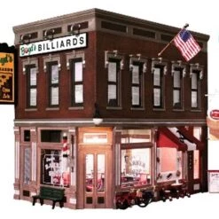 Discount 🛒 Built-N-Ready Corner Emporium O Scale Woodland Scenics 👏