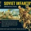 Outlet ⌛ WWII Soviet Red Army Infantry (40) (Plastic) 28mm Warlord Games ✔️