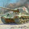 Flash Sale 😍 King Tiger Ausf.B German Heavy Tank with Henschel Turret 1/35 Zvezda 🤩