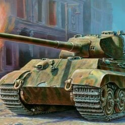 Best Pirce ⭐ German Pz.Kpfw.VI Tiger II Ausf.B (Porsche Turret) Heavy Tank 1/35 Zvezda 🔔