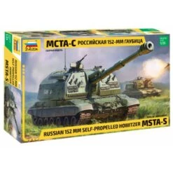 Best deal π Russian MSTA-S 152mm Self-Propelled Howitzer Gun Tank 1/35 Zvezda π