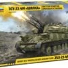 Brand new ❤️ Soviet ZSU23-4M Shilka Self-Propelled Anti-Aircraft Weapon System Tank 1/35 Zvezda 🎁