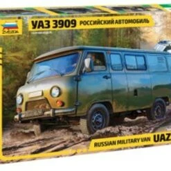 Outlet 🎁 Russian UAZ3909 Military Van 1/35 Zvezda 🤩