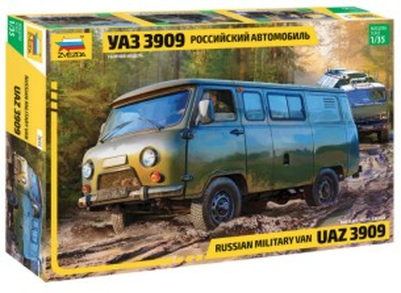 Outlet π Russian UAZ3909 Military Van 1/35 Zvezda π€© 1 Outlet π Russian UAZ3909 Military Van 1/35 Zvezda π€©