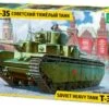 Coupon ❤️ Soviet T35 Heavy Tank 1/35 Zvezda 💯