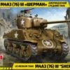Best Sale 🔔 M4A3(76)W Sherman Tank 1/35 Zvezda 😍