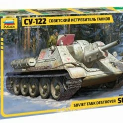 Promo 👏 Soviet Su122 Tank Destroyer 1/35 Zvezda 💯