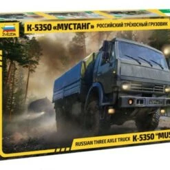 Budget ✨ Russian K5350 Mustang 3-Axle Truck 1/35 Zvezda 👍