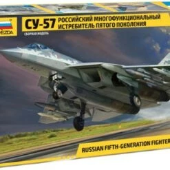 Discount 🛒 Russian Su-57 5th Generation Fighter 1/48 Zvezda 🎉