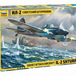 Cheap π Soviet IL-2 Stormovik Attack Aircraft 1/48 Zvezda π
