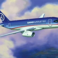 Best deal ⌛ Sukhoi Superjet 100 Passenger Airliner 1/144 Zvezda ⭐