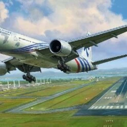 Best Sale 🎁 Boeing 777-300ER Passenger Airliner 1/144 Zvezda 👍