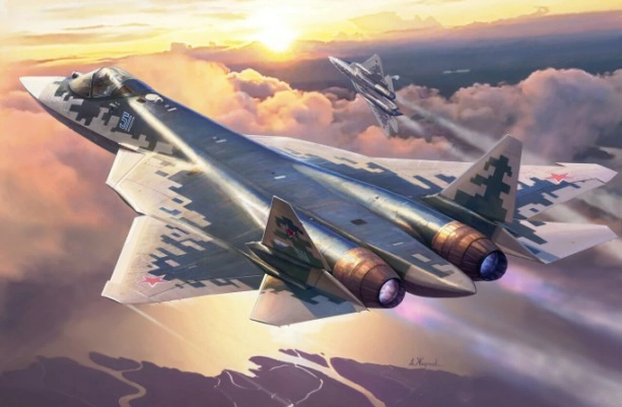 Buy π Russian Su-57 Fifth-Generation Fighter 1/72 Zvezda π 1 Buy π Russian Su-57 Fifth-Generation Fighter 1/72 Zvezda π