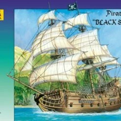 Brand new ⭐ Pirate Ship Black Swan 1/72 Zvezda ✔️