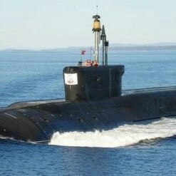 Coupon 😀 Russian Yury Dolgorukiy Borey Class Nuclear Ballistic Submarine 1/350 Zvezda 👍